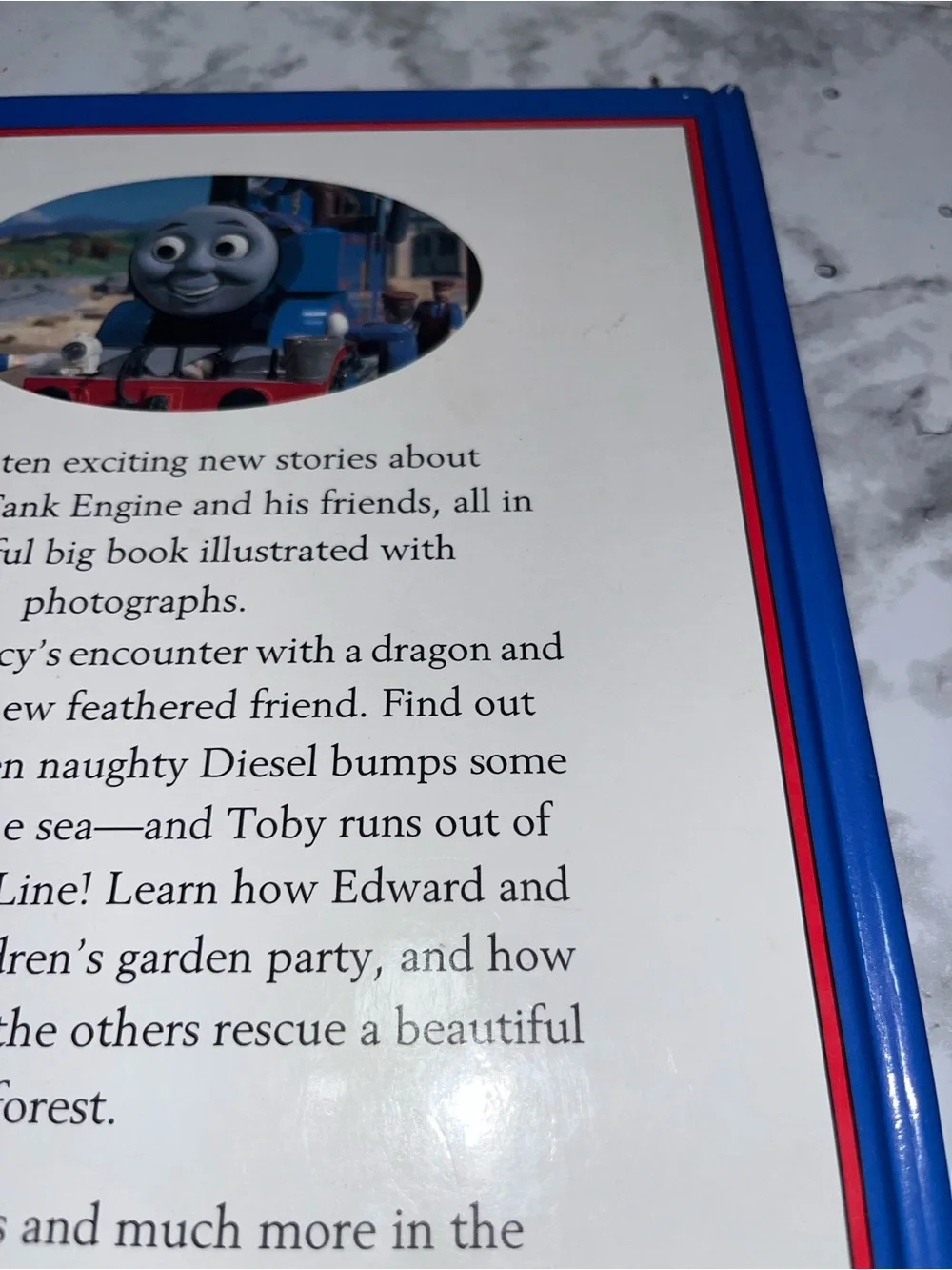 Vintage Thomas & Friends Story Book - Blue and Red Engines